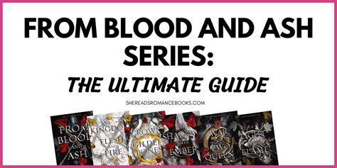 How Many Books Are in the Blood and Ash Series: An Insightful Discussion