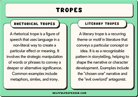 tropes meaning in books how they reflect societal values